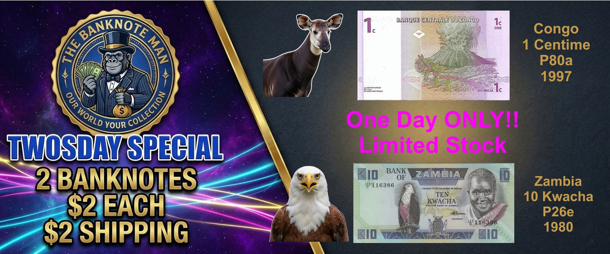 Its TWOSDAY - $2 Banknote Specials - September 15th