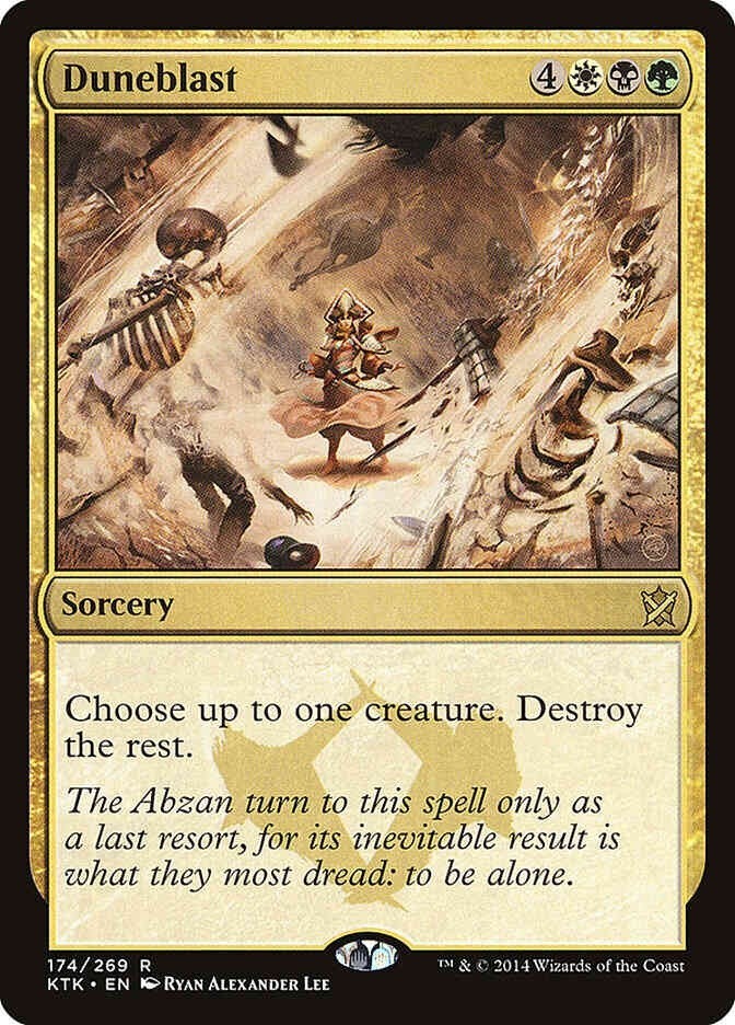 Duneblast (LP-NM) ~ Khans of Tarkir #174 MTG