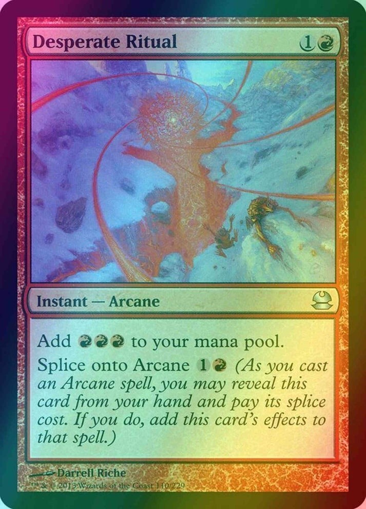 Desperate Ritual FOIL (LP-NM) ~ Modern Masters #110 MTG