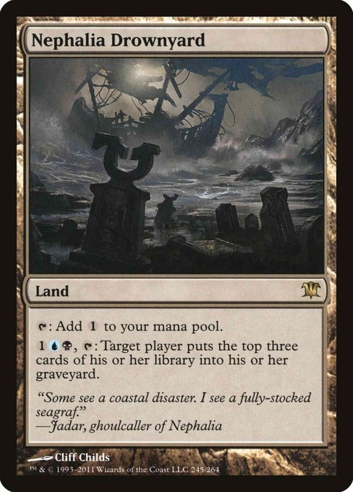 Nephalia Drownyard (LP-NM) ~ Rare from Innistrad #245 MTG