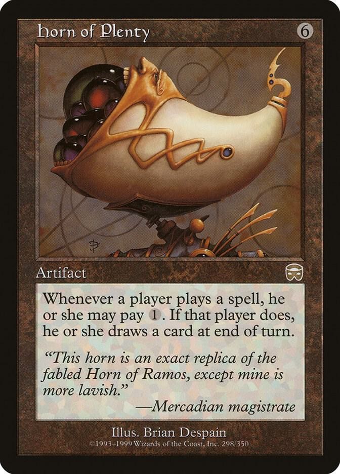 Horn of Plenty (LP-NM) R from Mercadian Masques #298 MTG