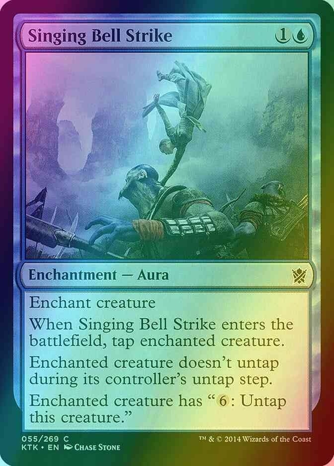 Singing Bell Strike FOIL (LP-NM) ~ Khans of Tarkir #55 MTG