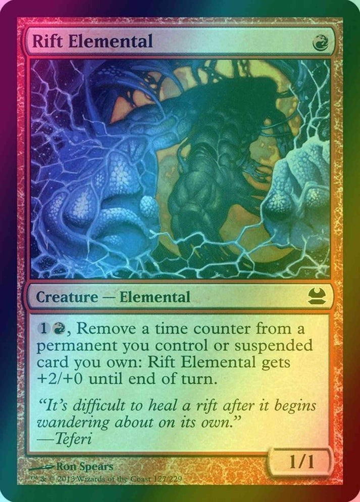 Rift Elemental FOIL (LP-NM) ~ Modern Masters #127 MTG