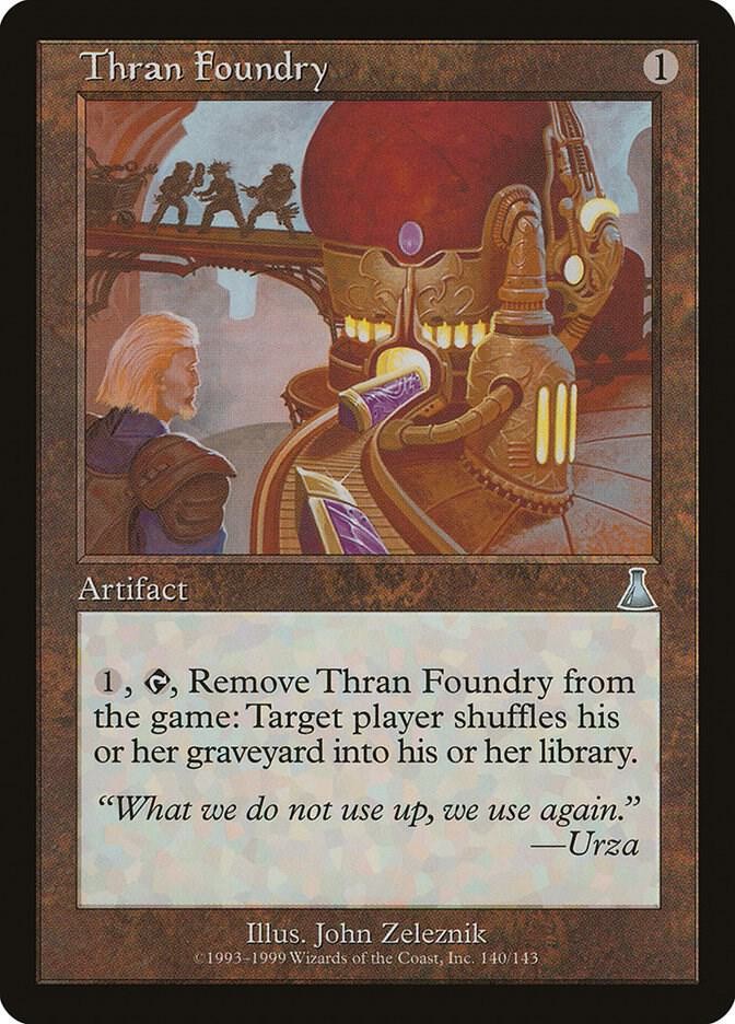 Thran Foundry (LP) from Urza's Destiny #140 MTG