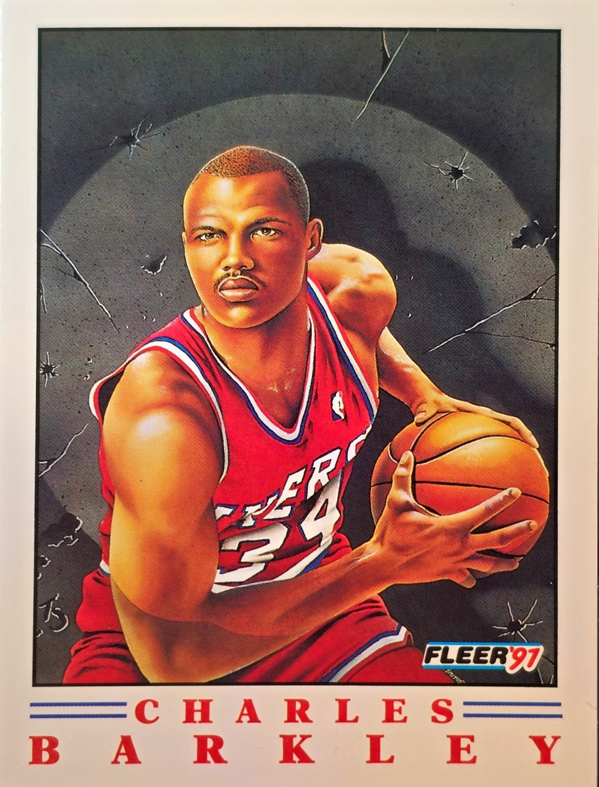 1991-92 Fleer - Pro-Visions #3 Charles Barkley NM - Philadelphia 76ers