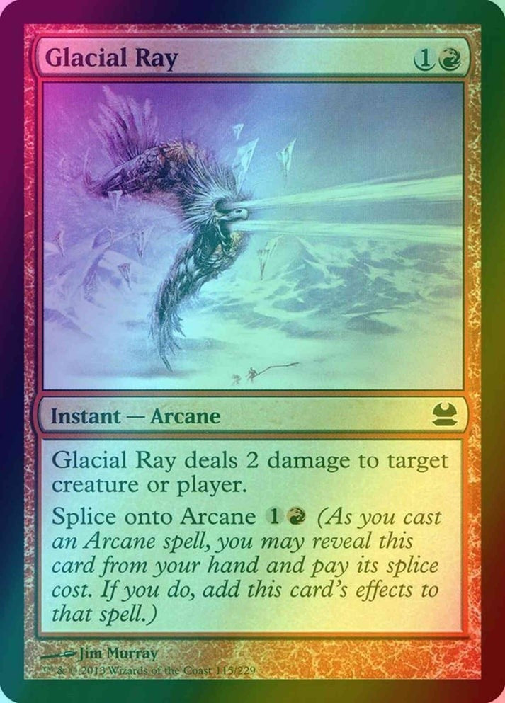Glacial Ray FOIL (LP-NM) ~ Modern Masters #115 MTG
