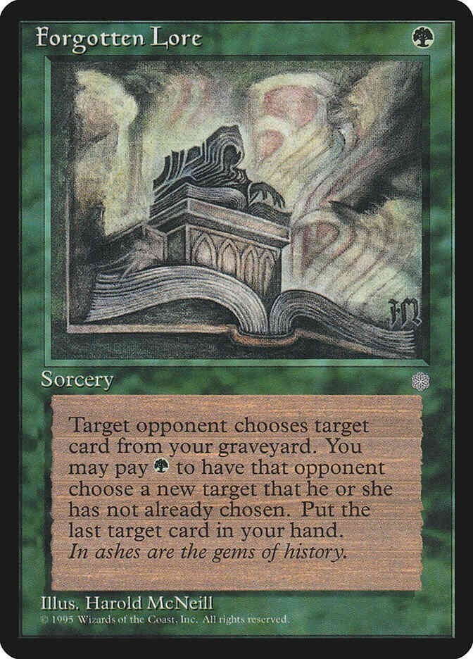 Forgotten Lore (LP-NM) ~ from Ice Age #237 MTG