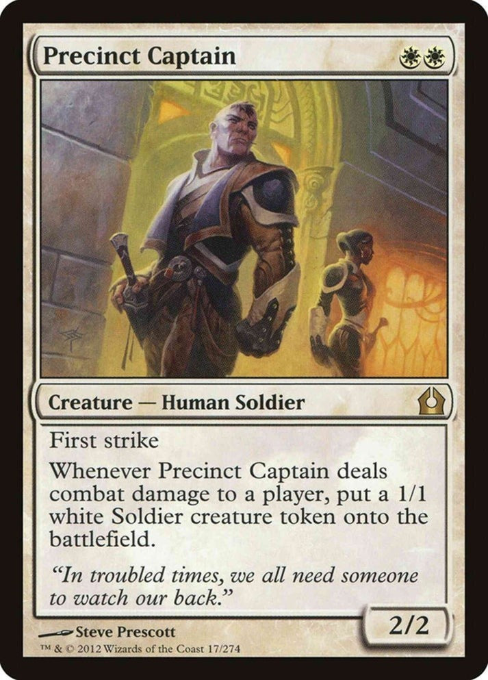 Precinct Captain (LP-NM) ~ Rare from Return to Ravnica #17 MTG