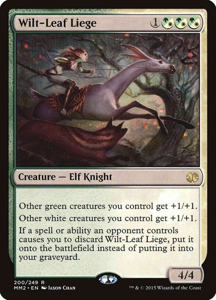 WILT-LEAF LEIGE (LP-NM) ~ Modern Masters 2015 #200 MTG