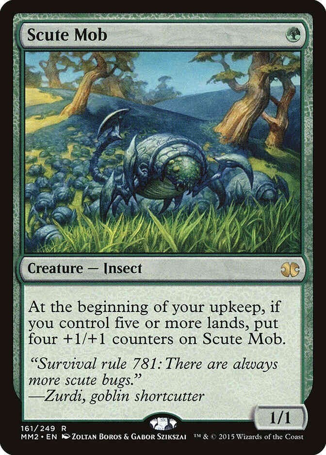 Scute Mob (Lp-NM) ~ Modern Masters 2015 #161 MTG