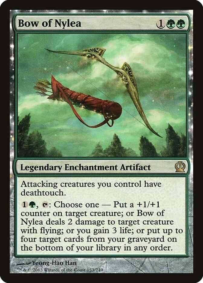 Bow of Nylea (LP-NM) ~ Rare from Theros #153 MTG