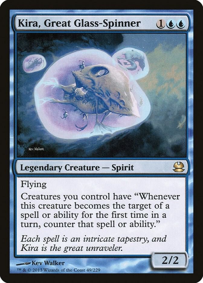 Kira, Great Glass-Spinner #49 (LP-NM) RARE from Modern Masters MTG 2013