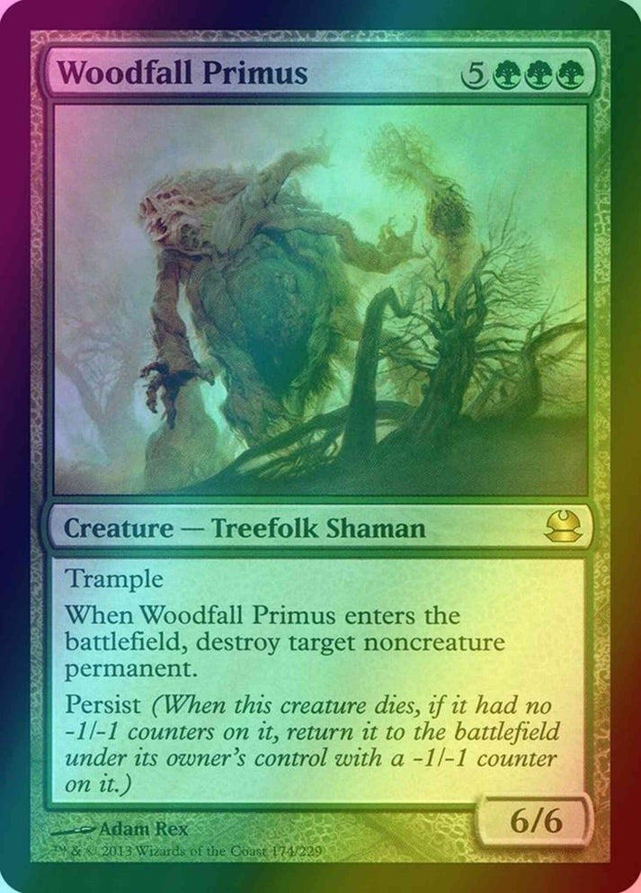 Woodfall Primus FOIL (Lp-NM) ~ Modern Masters #145 MTG