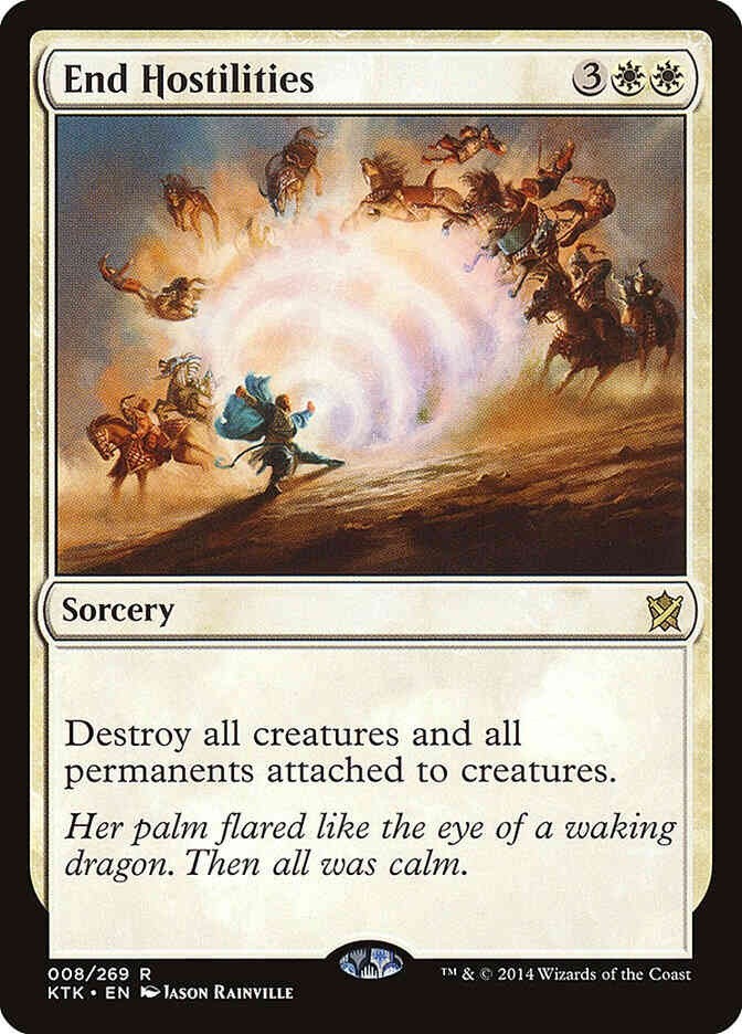 End Hostilities #8 (LP-NM) Rare from Khans of Tarkir MTG 2014.99