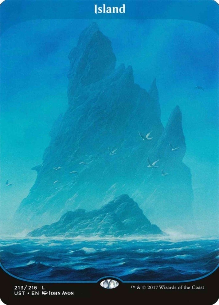 Island (LP-NM) ~ from Unstable #213 MTG