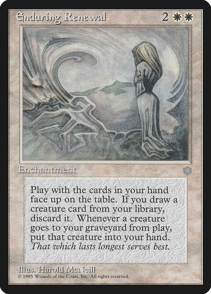 Enduring Renewal (LP-NM) ~ Rare from Ice Age #23 MTG