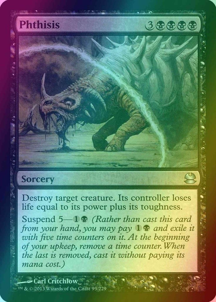 Phthisis FOIL (LP-NM) ~ Modern Masters #93 MTG