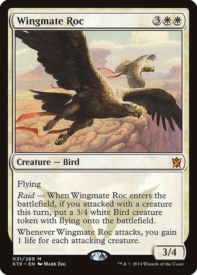 Wingmate Roc #31 (LP-NM) Rare from Khans of Tarkir MTG 2014