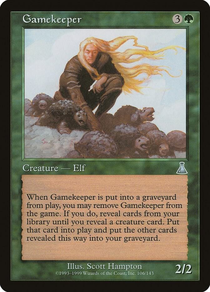 Gamekeeper (LP) from Urza's Destiny #106 MTG 1999