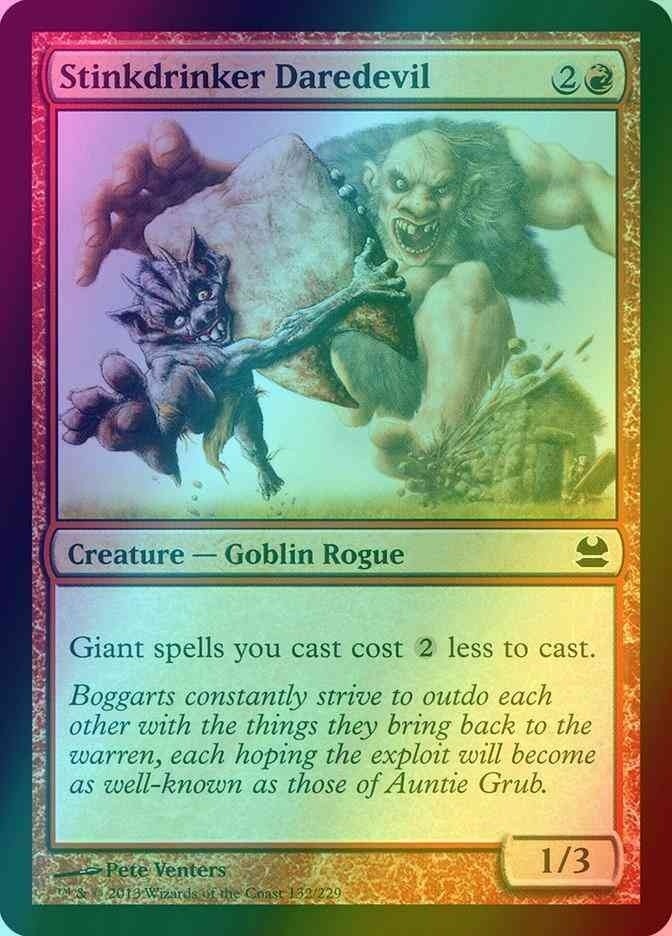 Stinkdrinker Daredevil FOIL (LP-NM) ~ Modern Masters #132 MTG