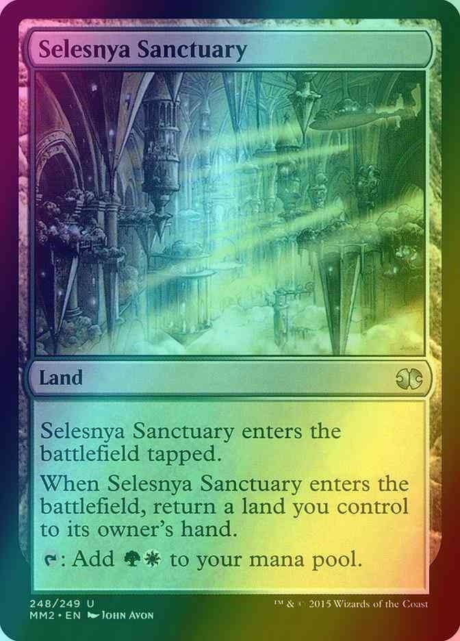 Selesnya Sanctuary FOIL (Lp-NM) ~ Modern Masters 2015 #248 MTG
