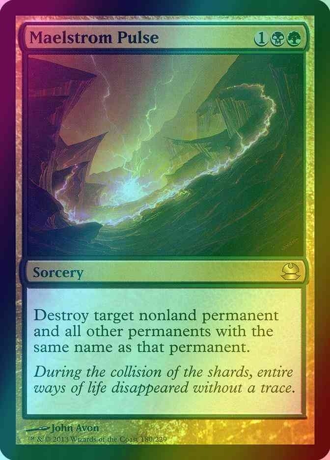 Maelstrom Pulse FOIL #180(LP-NM) RARE from Modern Masters MTG 2013