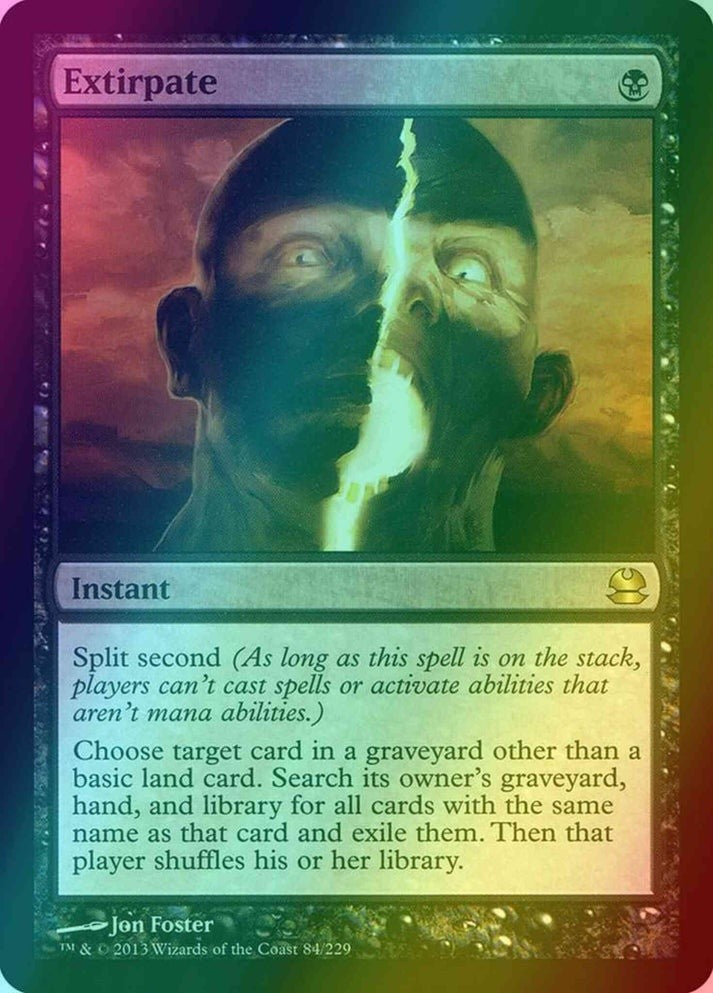 Extirpate FOIL #84 (LP-NM) RARE from Modern Masters MTG 2013