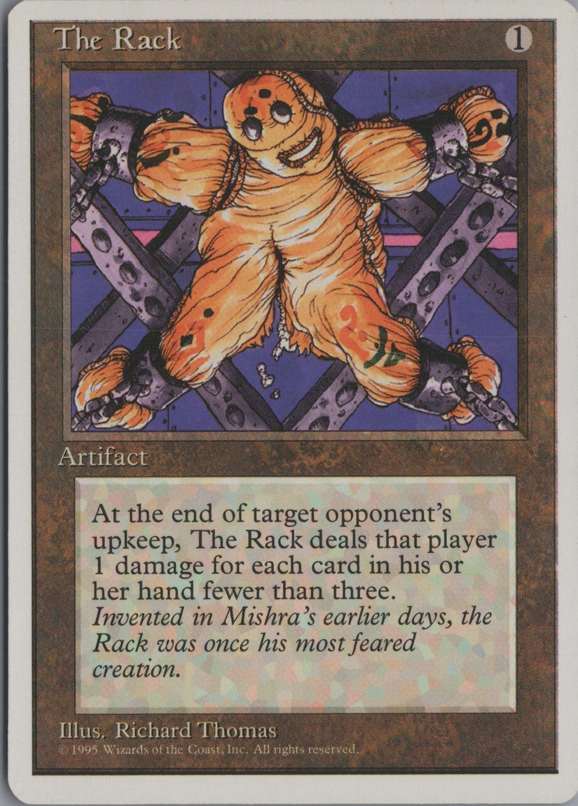 The Rack #352 (LP) from Fourth Edition MTG 1995