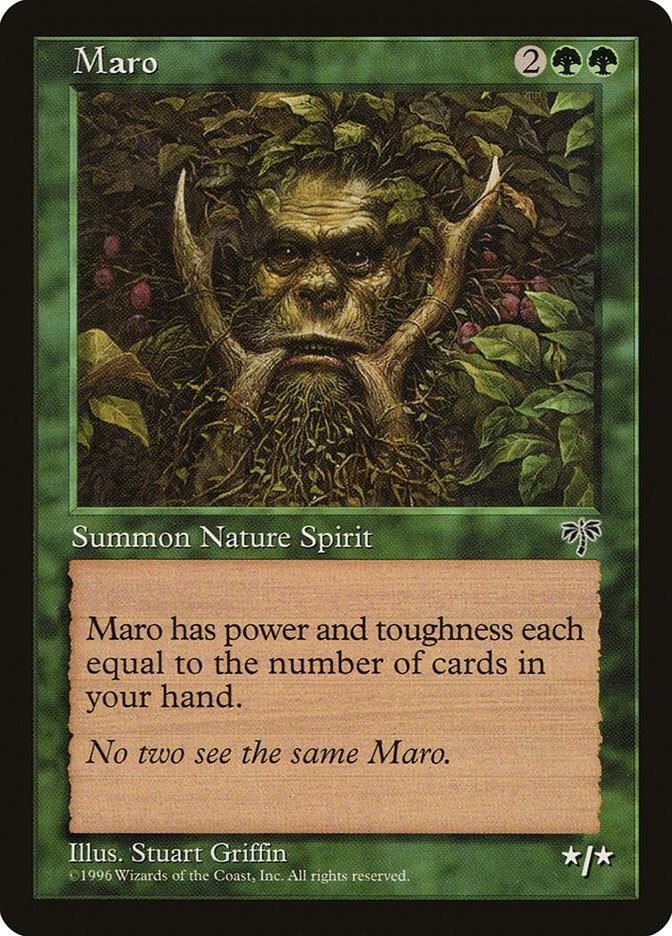 Maro (LP-NM) Rare from Mirage MTG
