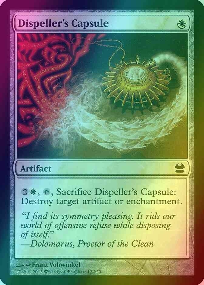 Dispeller's Capsule FOIL (Lp-NM) ~ Modern Masters #12 MTG