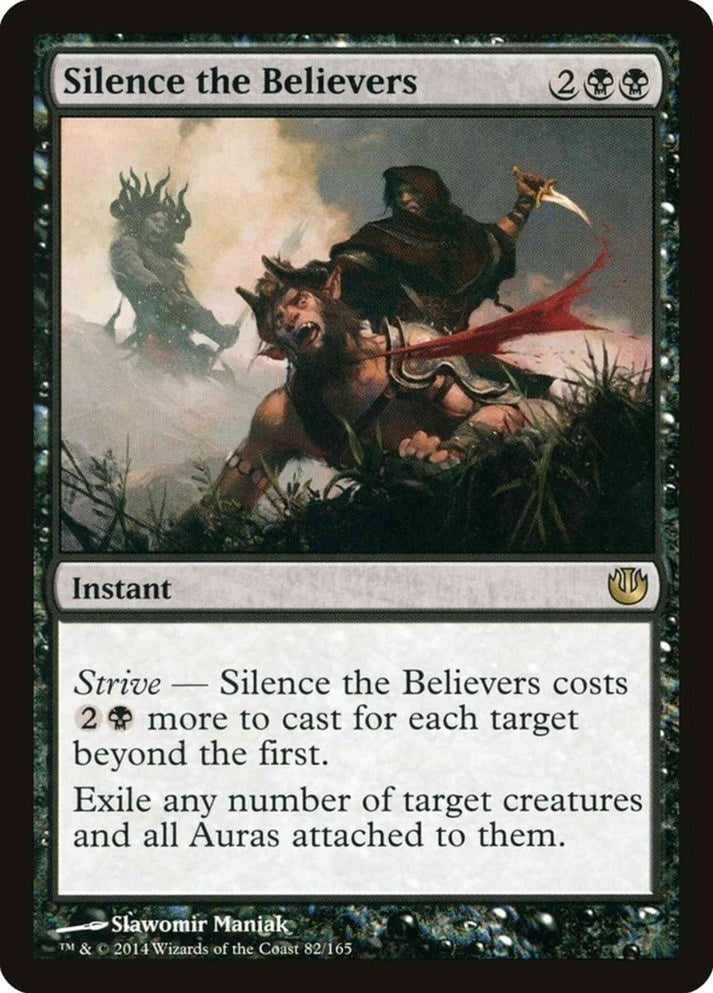 Silence the Believers (LP-NM) ~ Rare from Journey Into Nyx #82 MTG