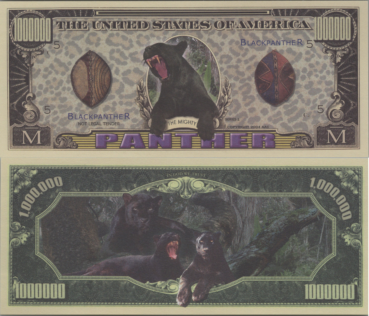 Black Panthers, Fantasy Million Note