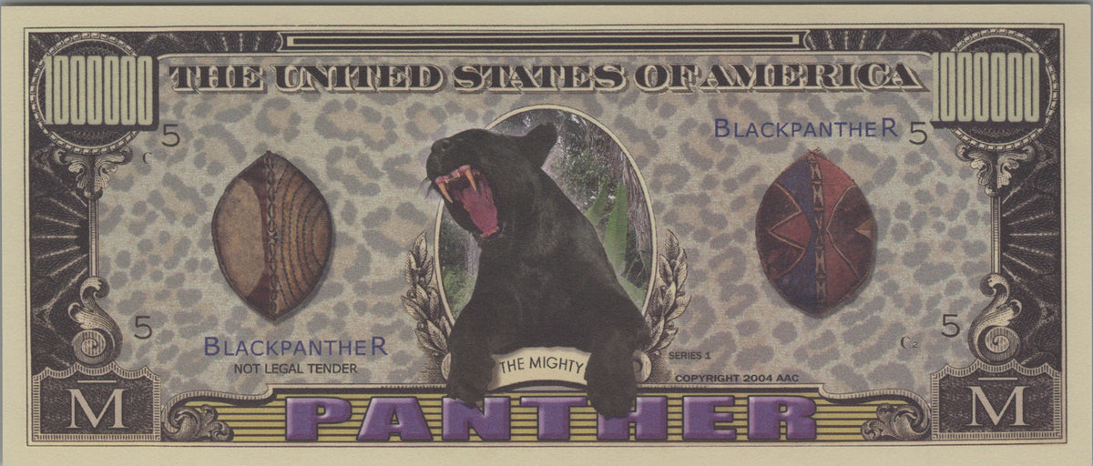 Black Panthers, Fantasy Million Note
