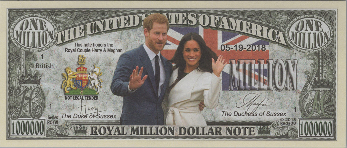 Harry & Meghan, Fantasy Million Note, Royal Series