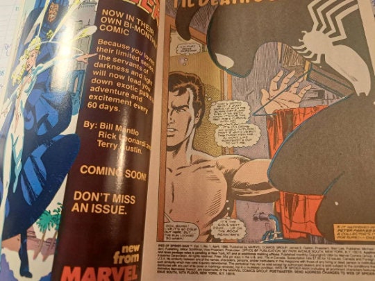 WEB Of SPiDERMAN #1 from 1985; (VF 8.5) 1st Appearance Vulturions; Key Issue Marvel Comics