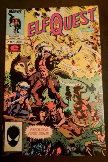 ELFQUEST Vol.2 #1 1985 (VF-NM ~ 8.5+) Marvel Comics Direct edition
