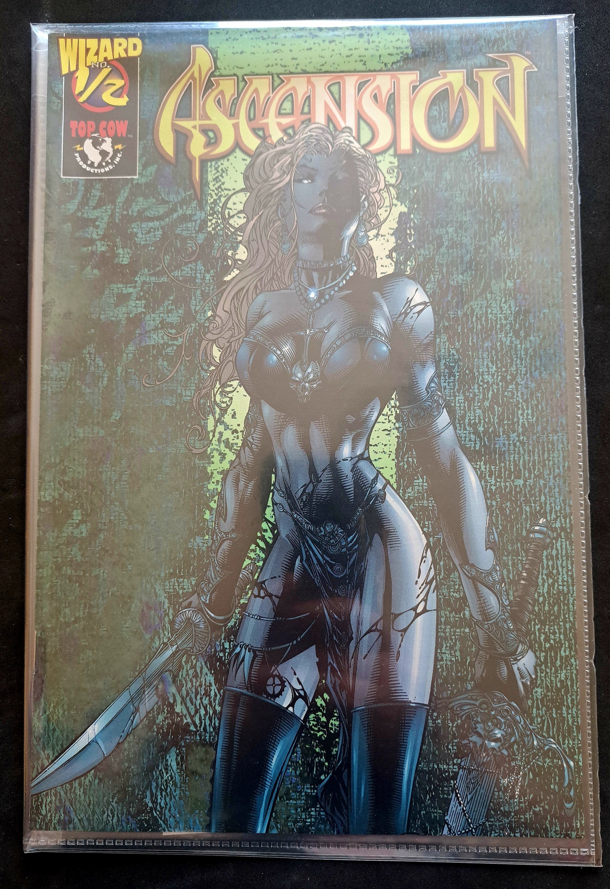 ASCENSION #1/2 Wizard Limited edition from 1998; Certificate of Authenticity; High Grade (NM 9.2)