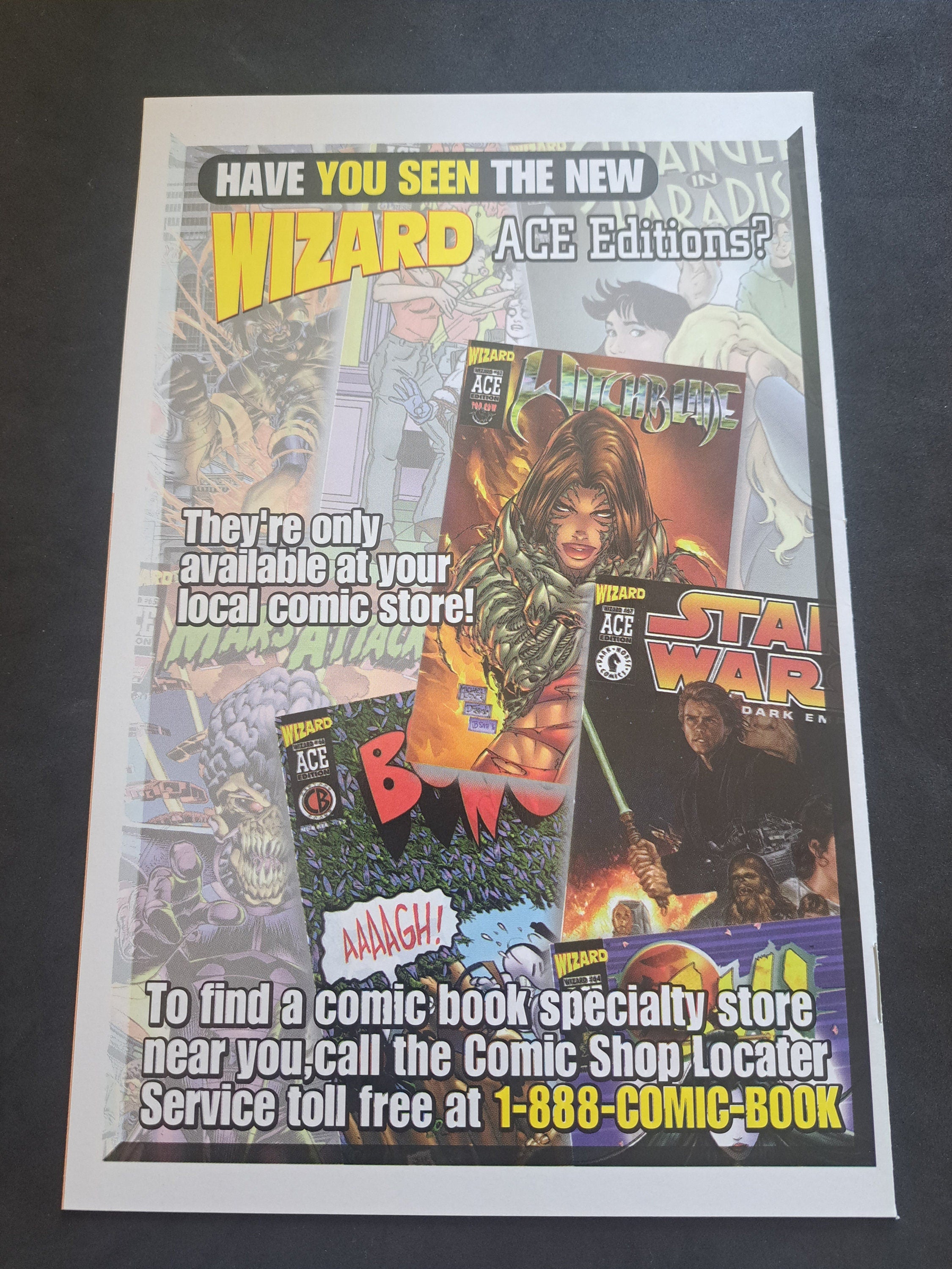 ASCENSION #0 from 1997; Wizard Special Edition; D. Finch Story and Art; High Grade (NM 9.2)