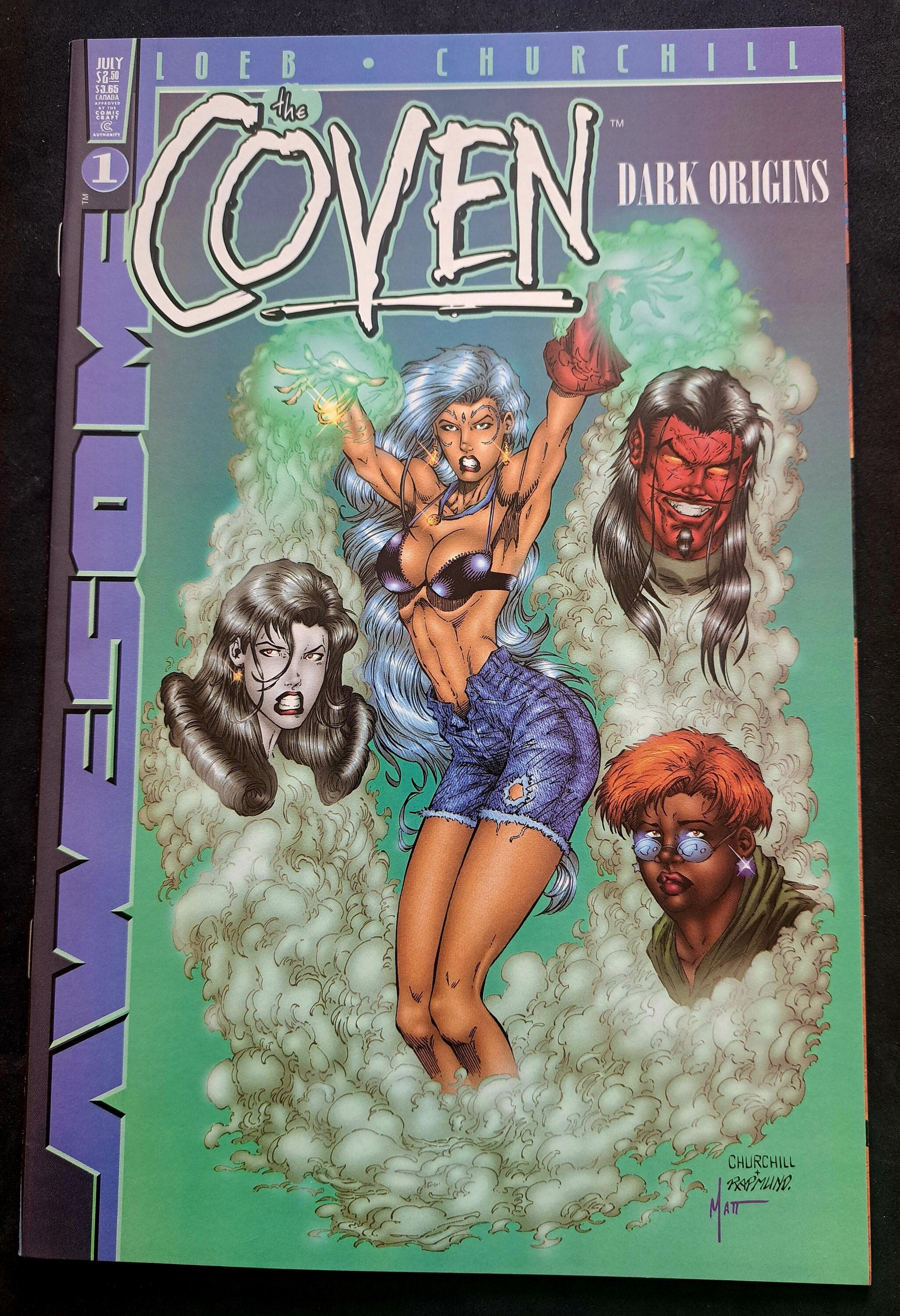 The COVEN: dark Origins #1; Awesome Entertainment Comics 1999 (VF-NrMt 9.2)