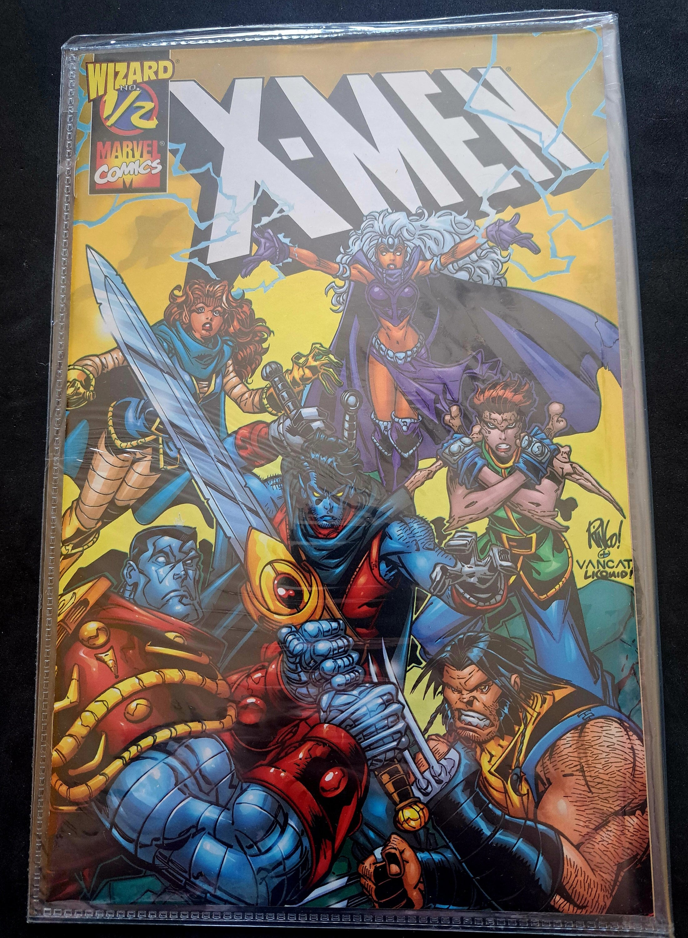 X-MEN #1/2 Wizard Limited edition from 1998; Certificate of Authenticity; High Grade (NM 9.2)