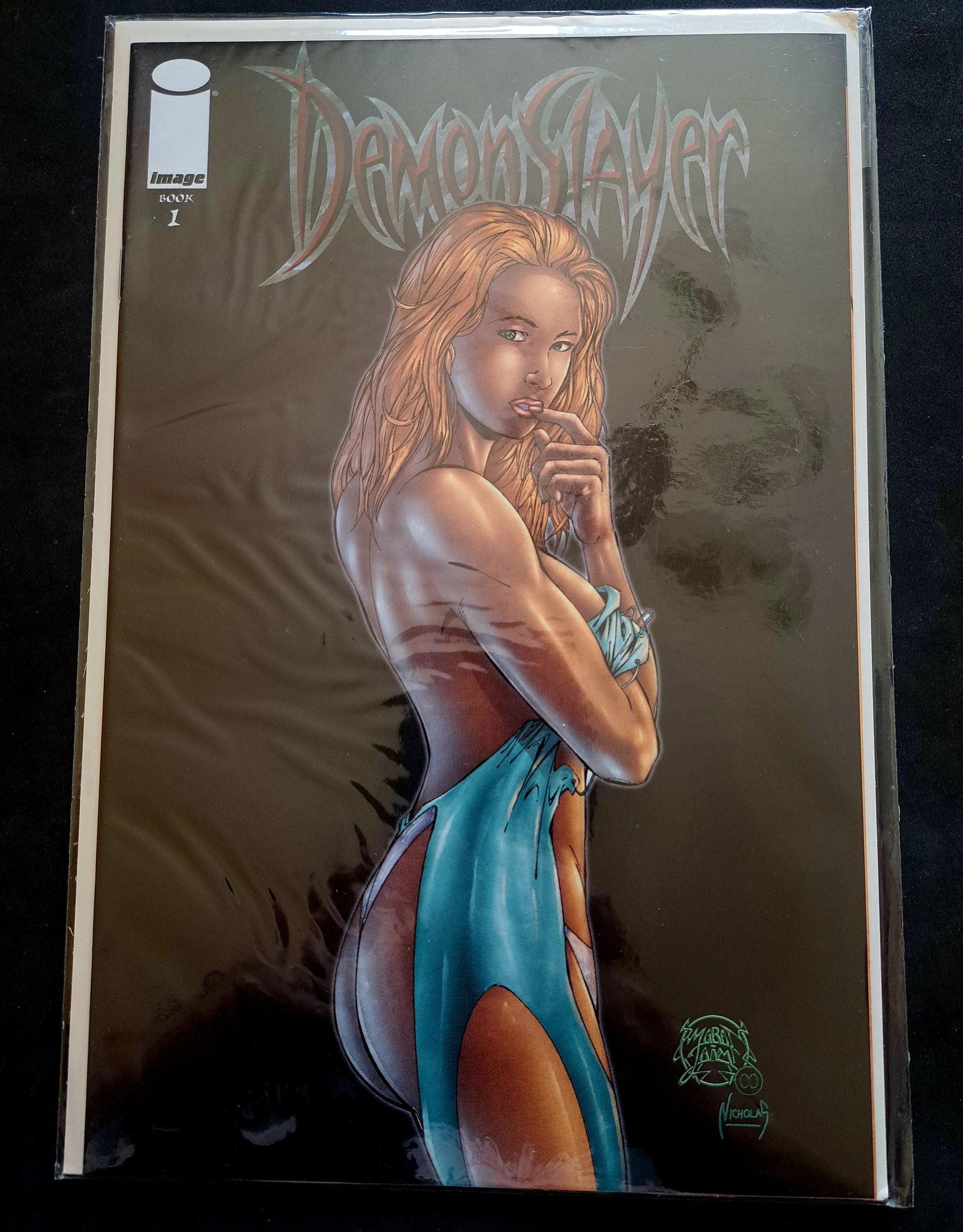 DEMONSLAYER Into Hell #1; Sultry Edition; LIMITED to 1500 issues; 1999 (NrMt-Mt 9.2)