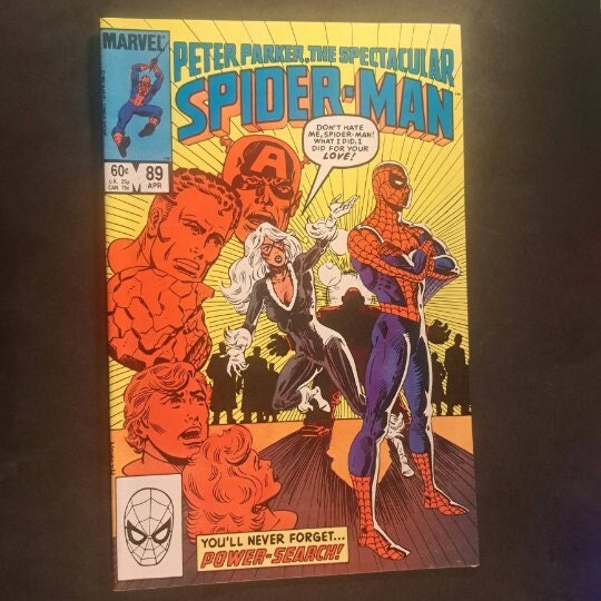 Peter Parker The SPECTACULAR SPiDERMAN #89 1984 (VF- NM 9.0); Newsstand Edition