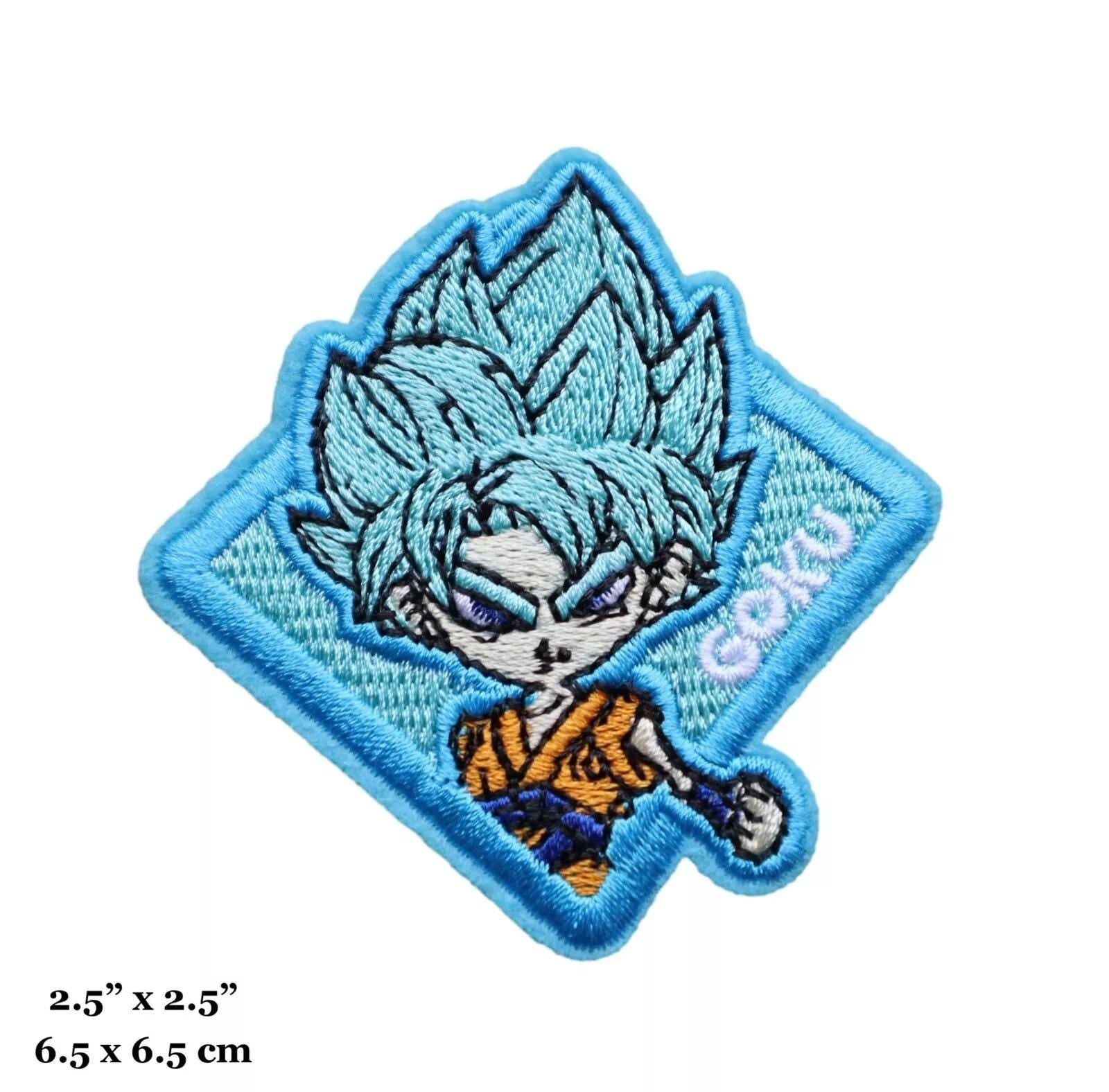Super Saiyan GOKU from Dragon Ball Z Embroidered Patch - Fan Collectible