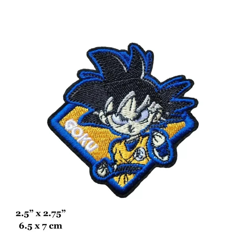 GOKU from Dragon Ball Z Embroidered Patch - Fan Collectible