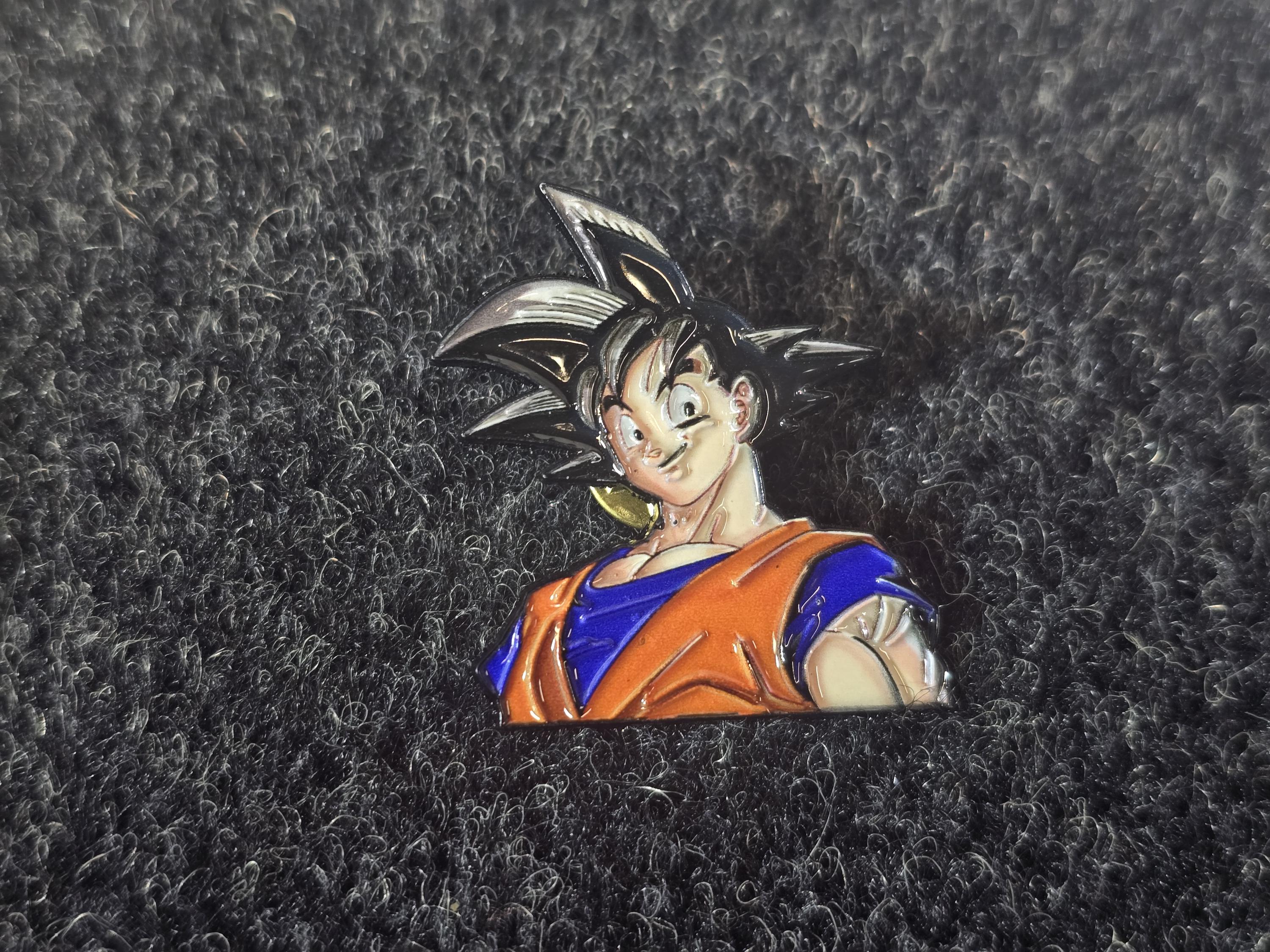 Dragon Ball Z GOKU "Humble Warrior" ENAMEL Pin - Fan Collectible