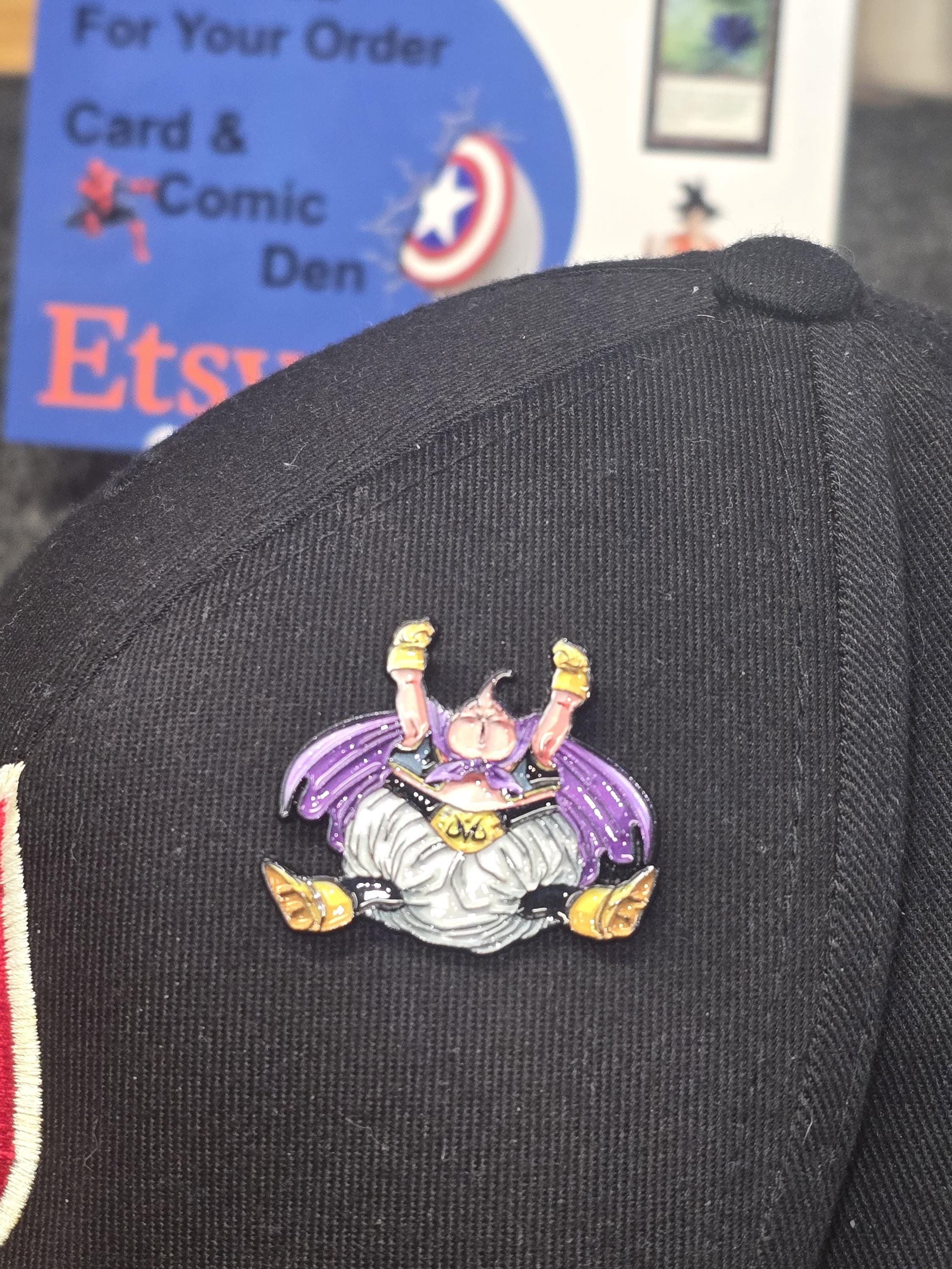 Dragon Ball Z Innocent Majin Buu ENAMEL Pin - Fan Collectible