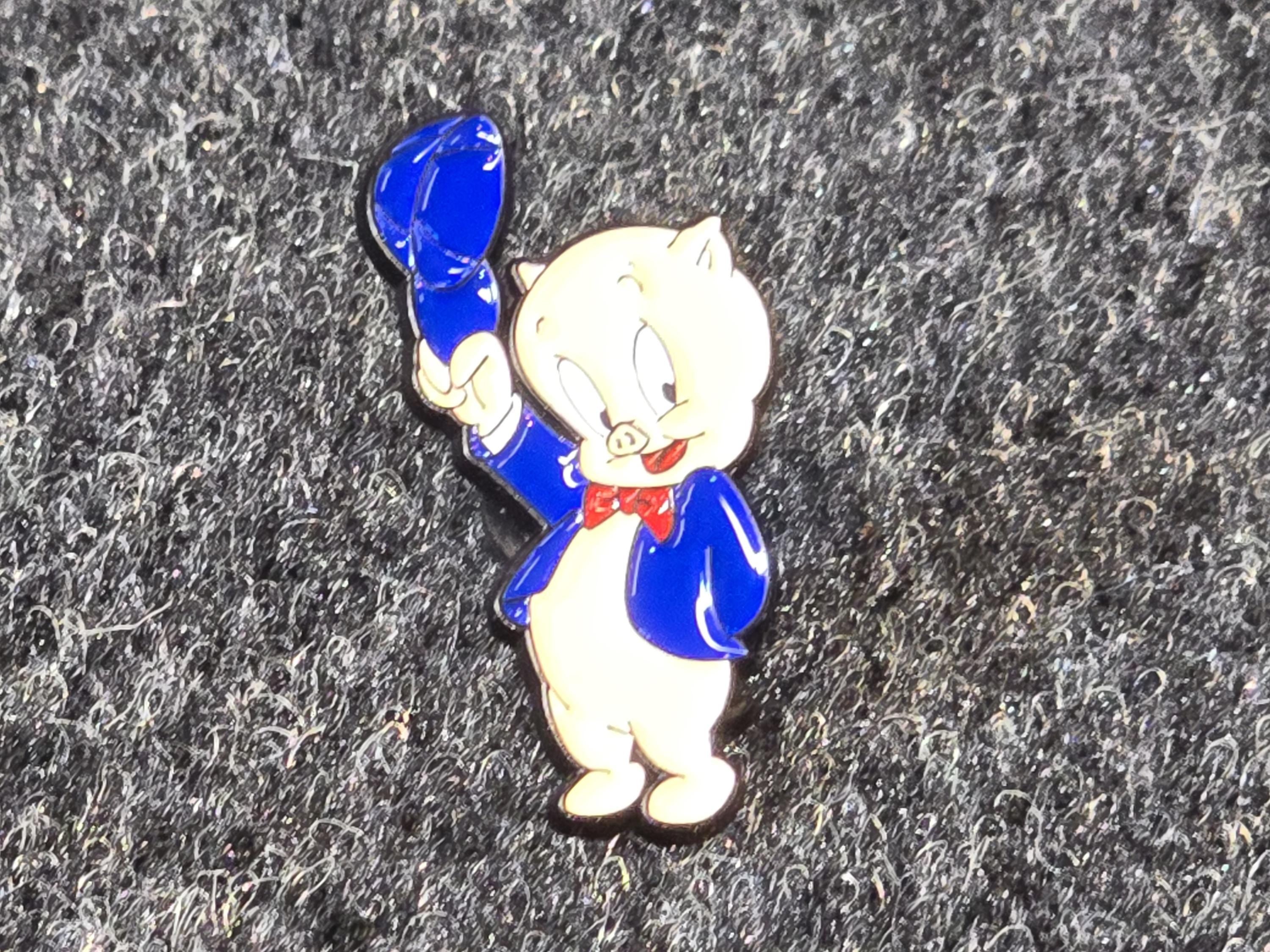Porky Pig ENAMEL Pin - Fan Collectible