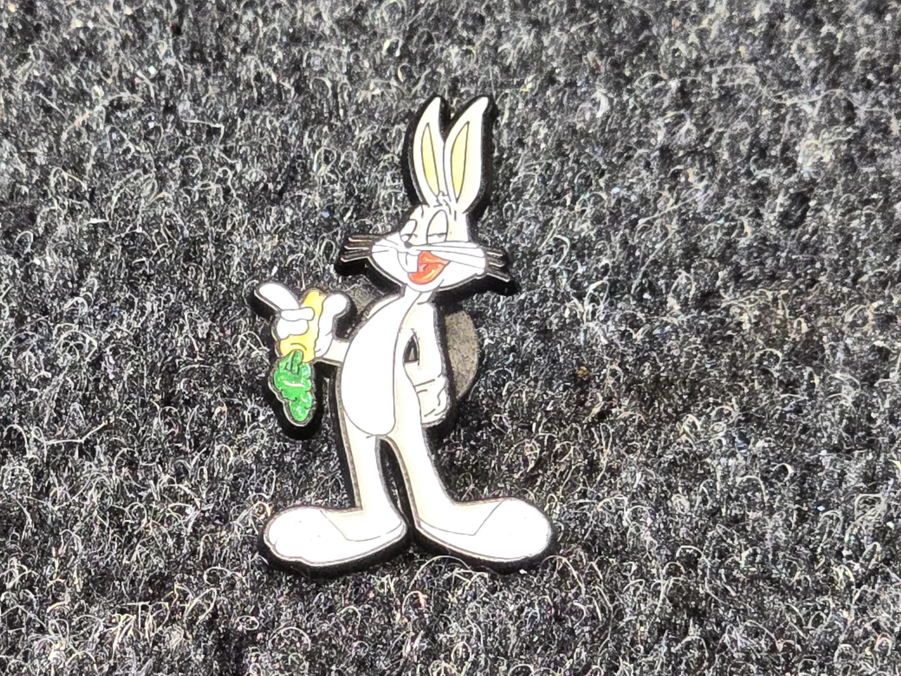 Bugs Bunny with Carrot ENAMEL Pin - Fan Collectible