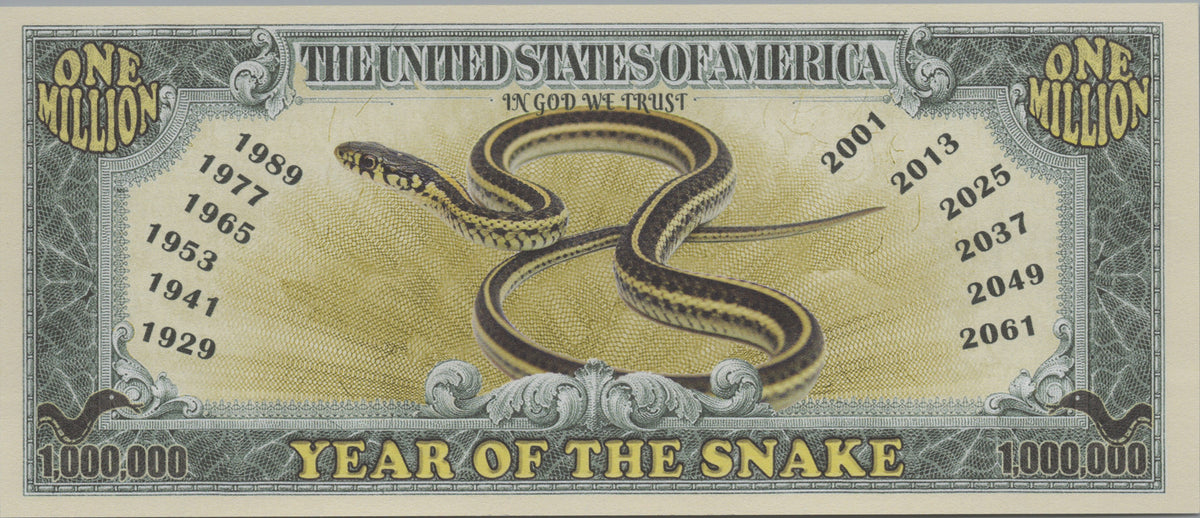 Year of the Snake: Chinese Zodiac Fantasy Note