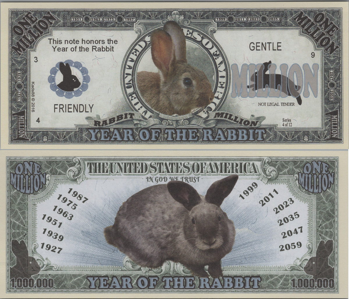 Year of the Rabbit: Chinese Zodiac Fantasy Note